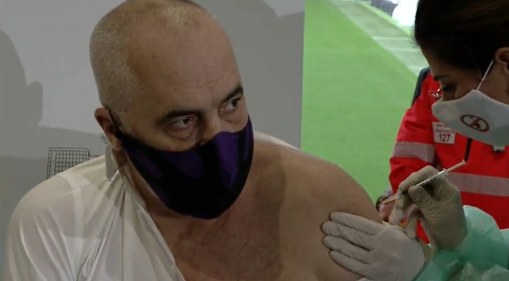 Edi Rama vaksinohet live