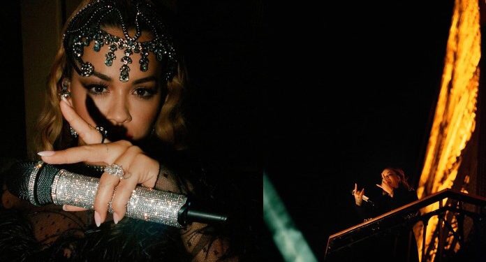 “Dita e shfaqjes”, Rita Ora shfaqet unike në prapaskenat e performancës sësotme në Paris