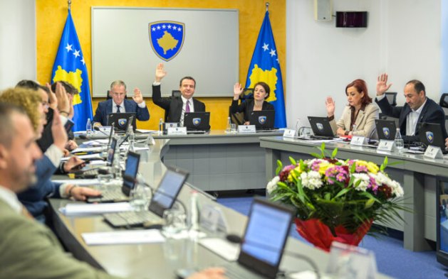 Këto janë të gjitha vendimet që mori sot Qeveria e Kosovës