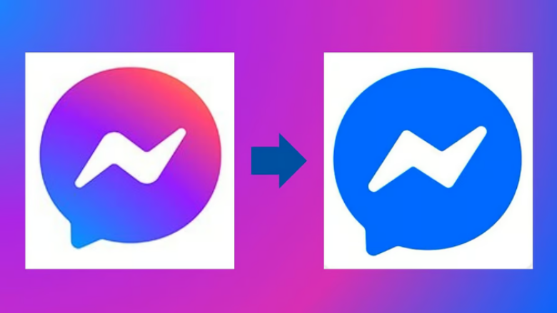 messenger-rikthen-logon-ikone-te-kalter