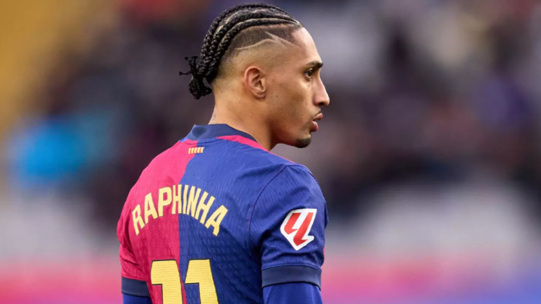 Raphinha mungon në sfidën e nesërme, pëson një lëndim të lehtë