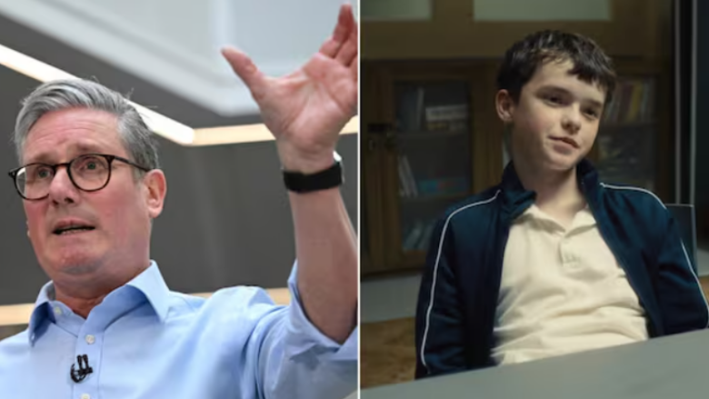 Kryeministri Keir Starmer mbështet serialin “Adolescence”, reagon pasi e pa me fëmijët e tij
