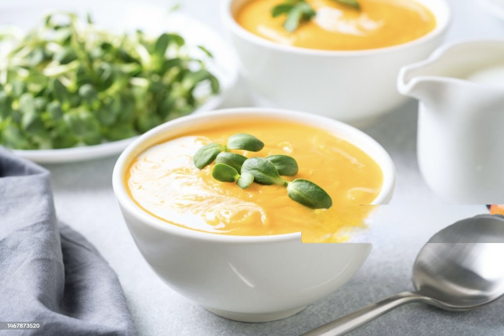 Supë Krem Pule me Perime – Receta ideale për iftarin e parë