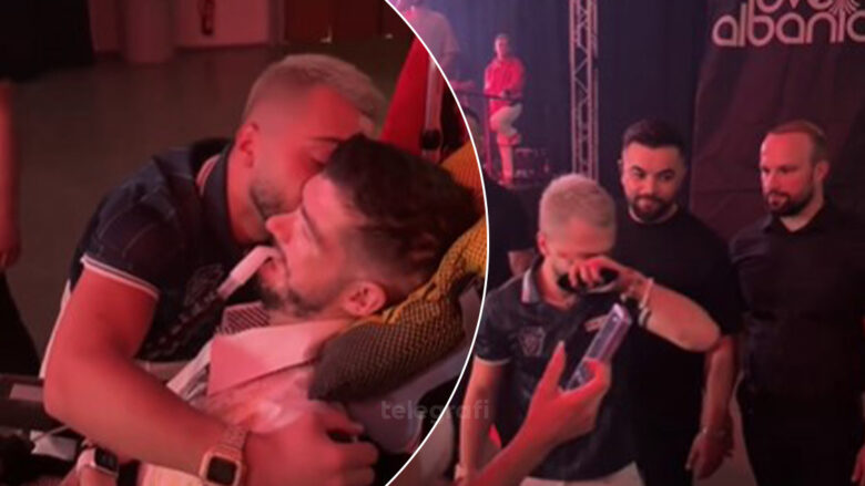 kishte-shkuar-per-ta-ndjekur-koncertin-e-tij,-gjesti-shperthen-ne-lot-teksa-takohet-me-djalin-me-nevoja-te-vecanta