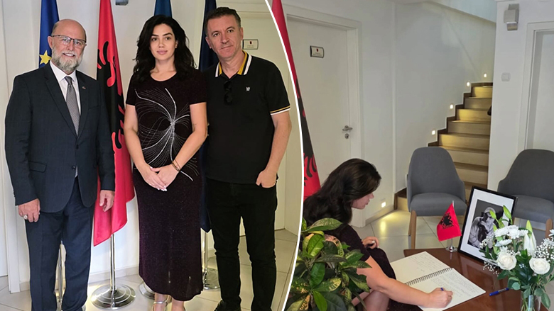 aktorja-tropojane-arjola-demiri-pritet-ne-takim-nga-ambasadori-i-shqiperise-ne-kosove,-petrit-malaj