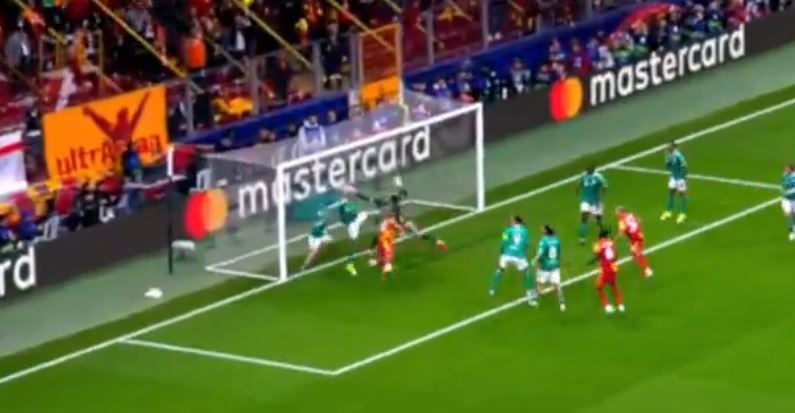 Galata e nis mbarë, Lemina shënon ndaj Liverpoolit