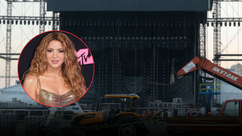 Një anëtar i ekipit të Shakirës humb jetën gjatë ndërtimit të skenës për koncertin në Brazil